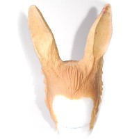 Senjo Latex handmade prosthetic application Bunny Ears / Kézi készítésű prosztetikum Nyuszi fülek fejrész, EL1960153
